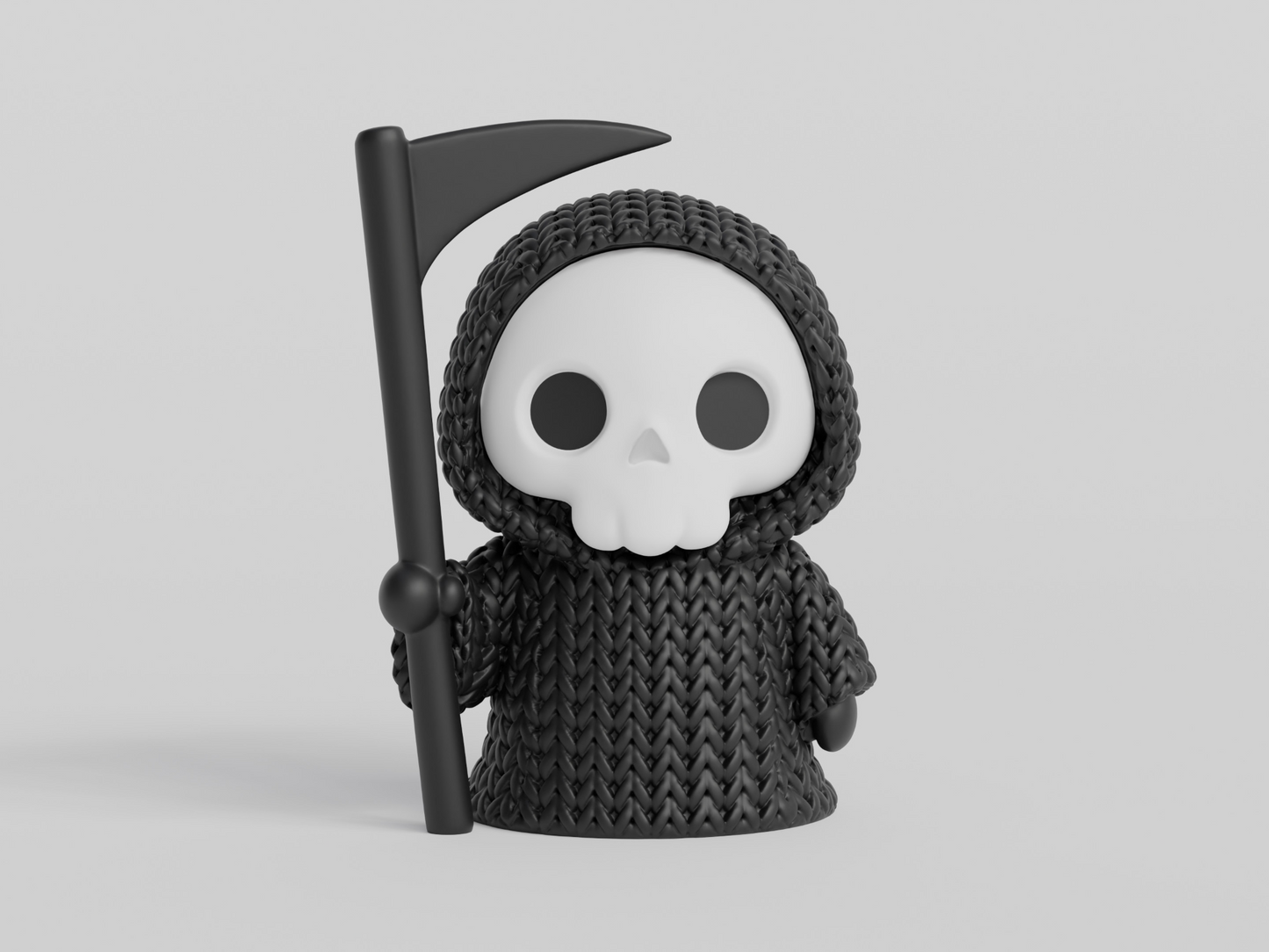 Figurine Haloween effet Tricot