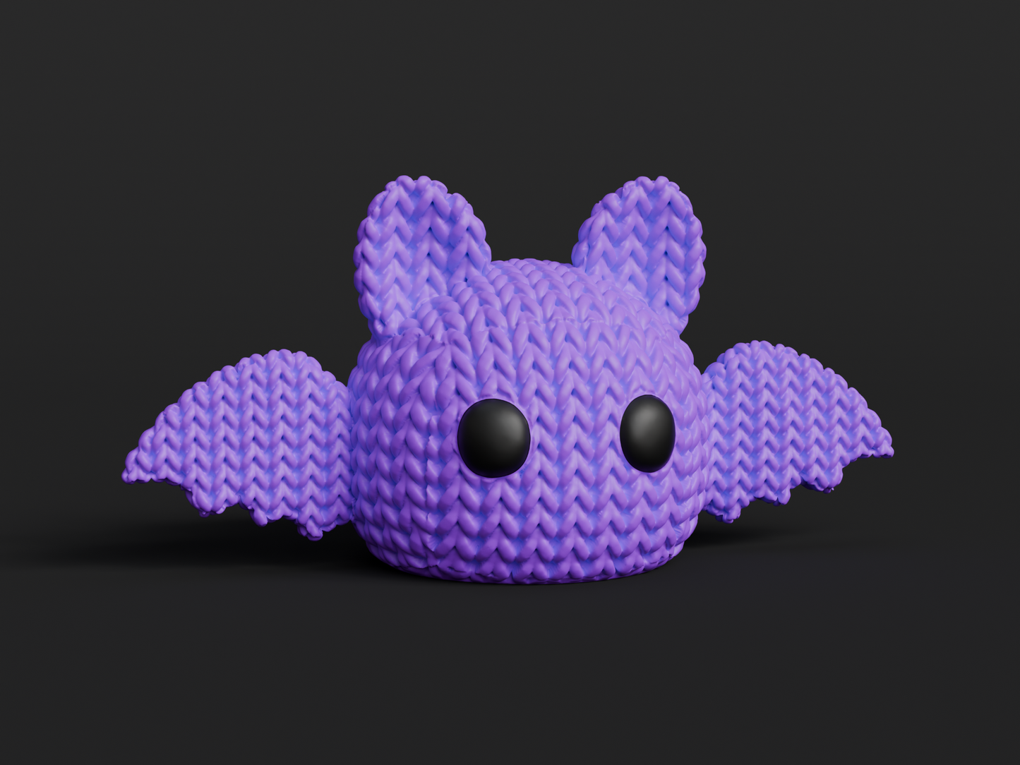 Figurine Haloween effet Tricot