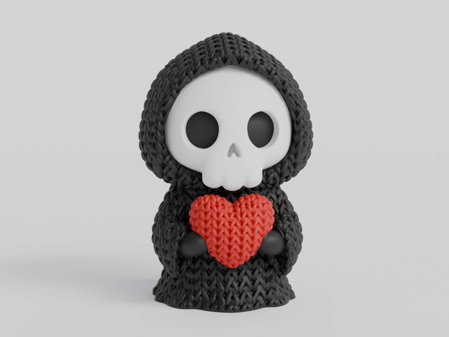 Figurine Halloween effet Tricot