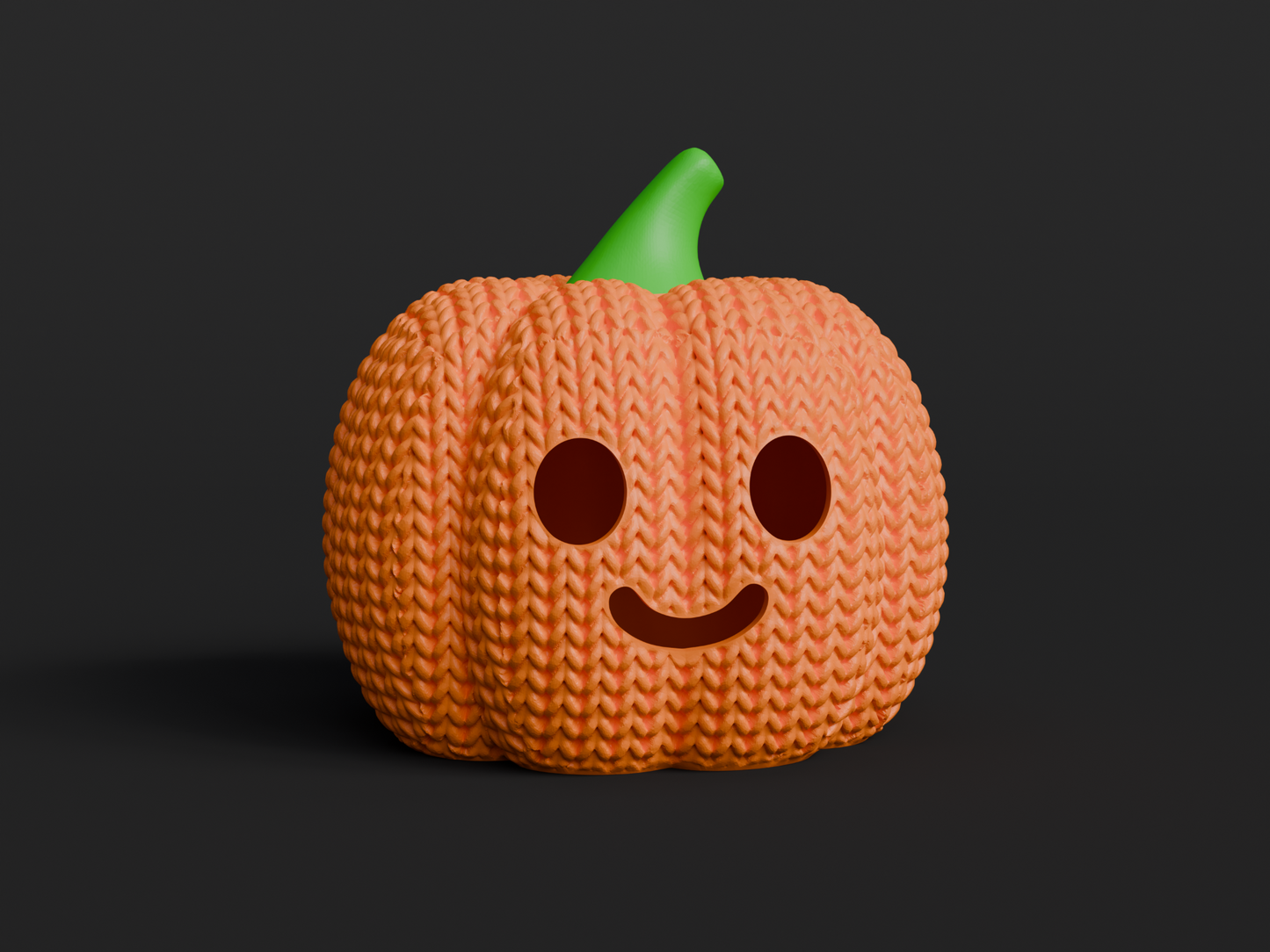Figurine Haloween effet Tricot