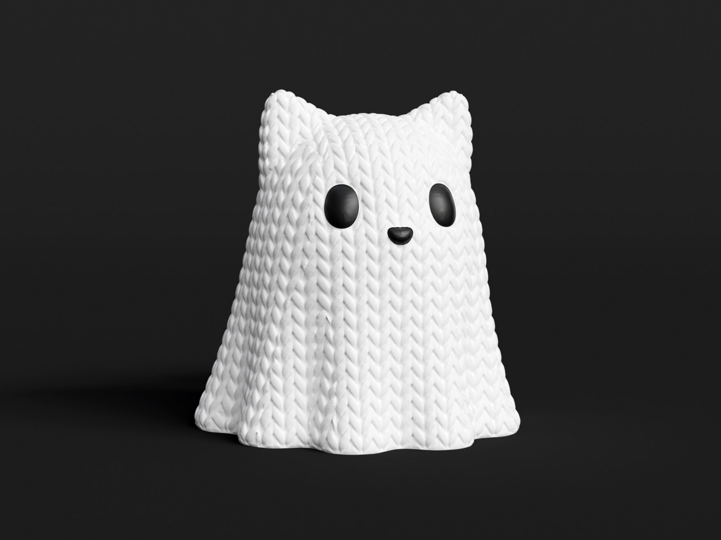 Figurine Haloween effet Tricot
