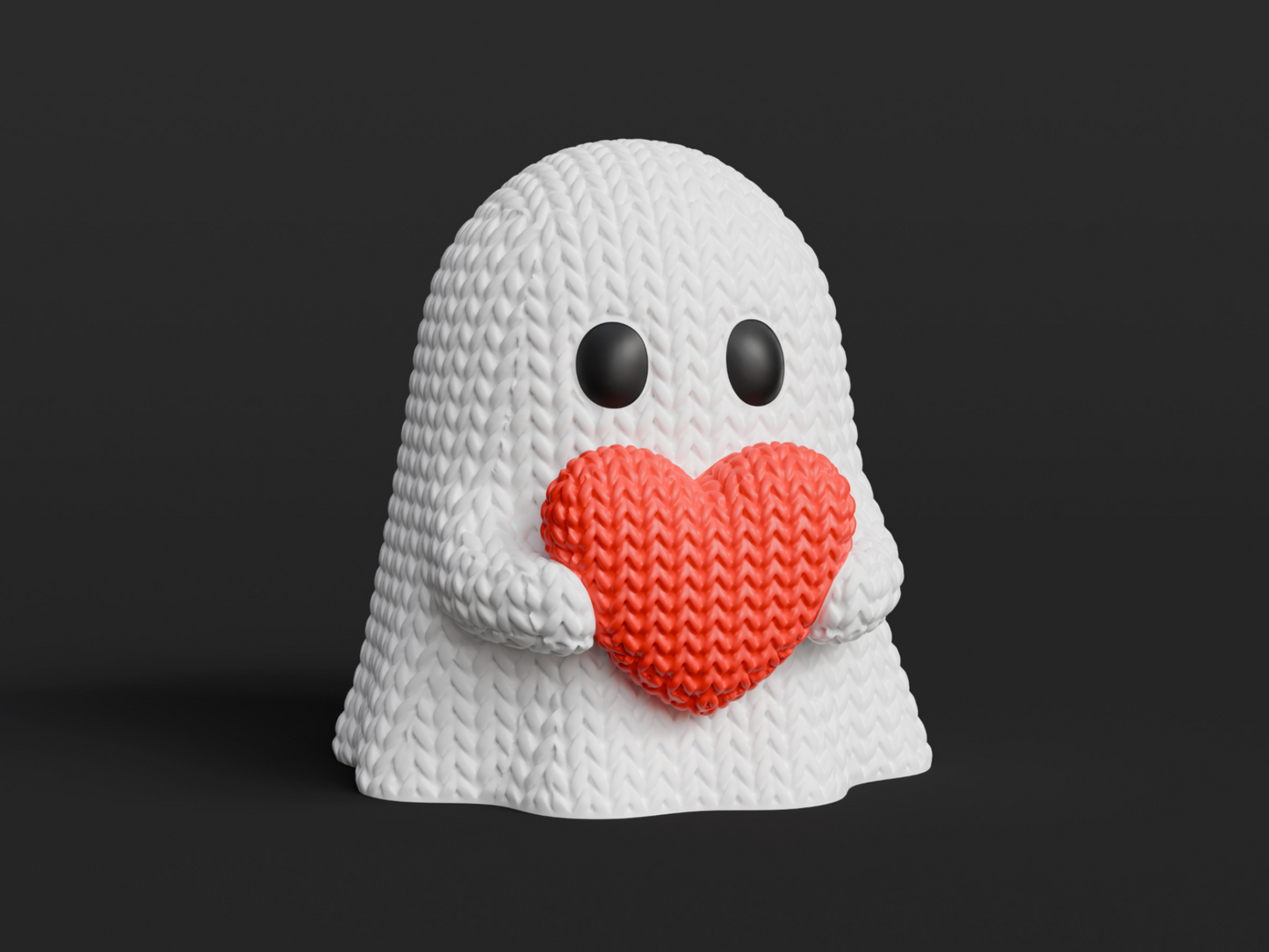 Figurine Haloween effet Tricot