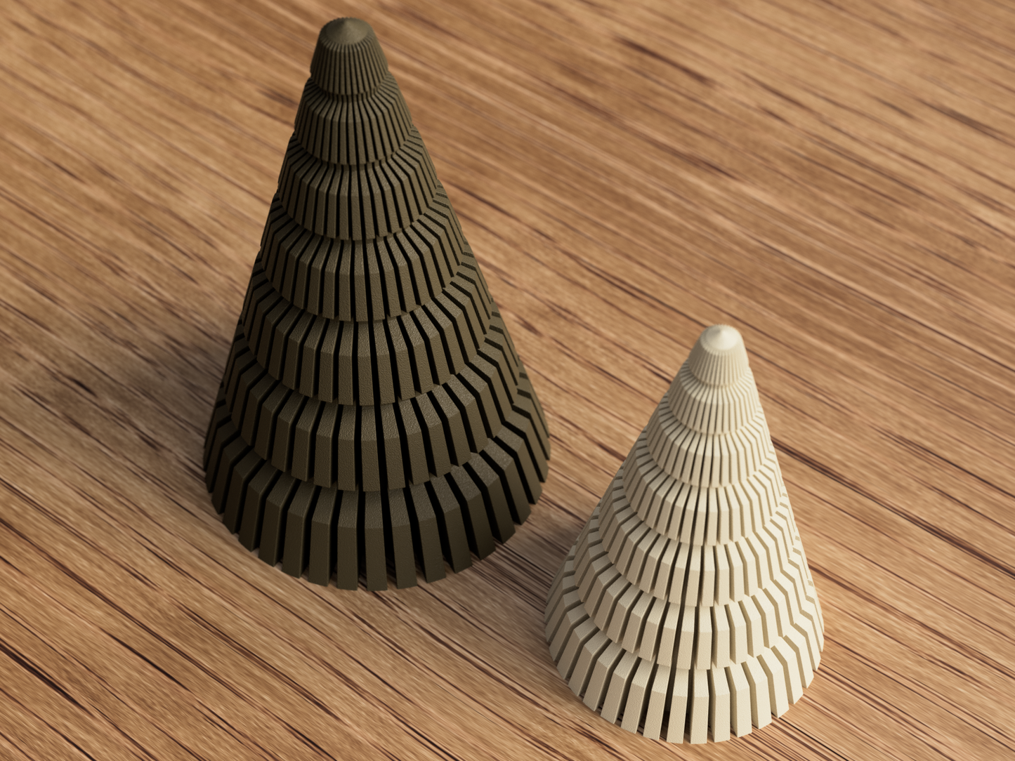 Décoration Arbre de Noel version Japandi