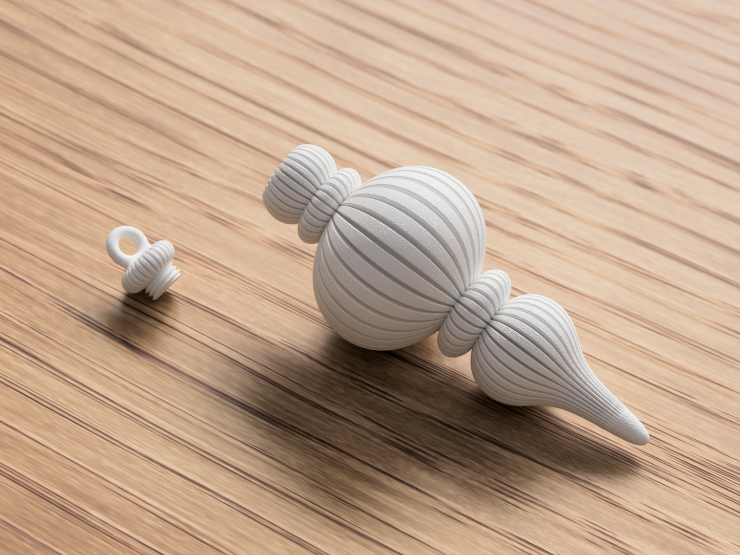 Suspension décorative en forme d’ornement - Lot de 3