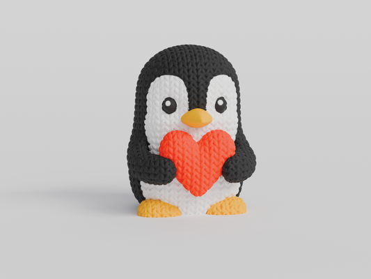 Figurine Love effet Tricot